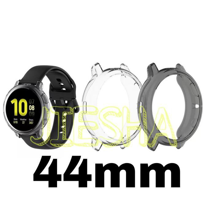 SAMSUNG GALAXY WATCH ACTIVE 2 44MM CASING COVER CASE SOFT TPU SHEEL - HITAM 2807