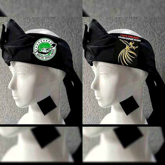 Ikat Kepala "blangkon" NU, Ansor, Banser & Mafia Sholawat.