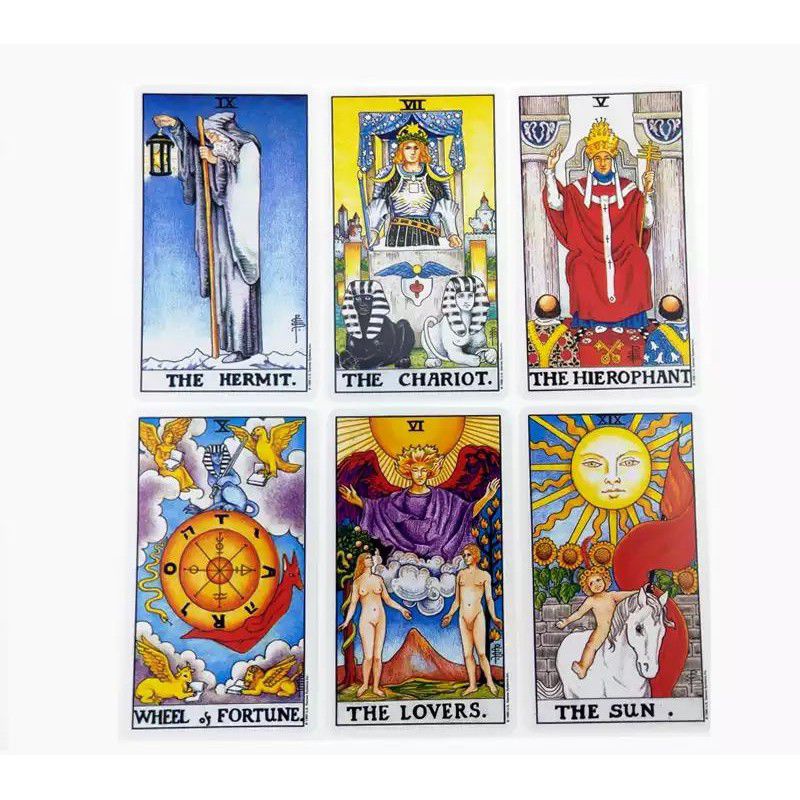 [JUMBO] Universal Waite Tarot Deck &quot;The Empress&quot; 78 Cards 7x12 cm Booklet English Guide