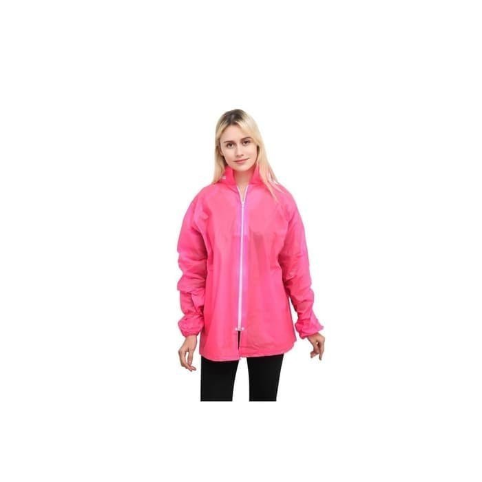 Jas hujan / jaket anti air UNISEX pria wanita dewasa / biker motor/ Jogging / atasan / polos / cakep