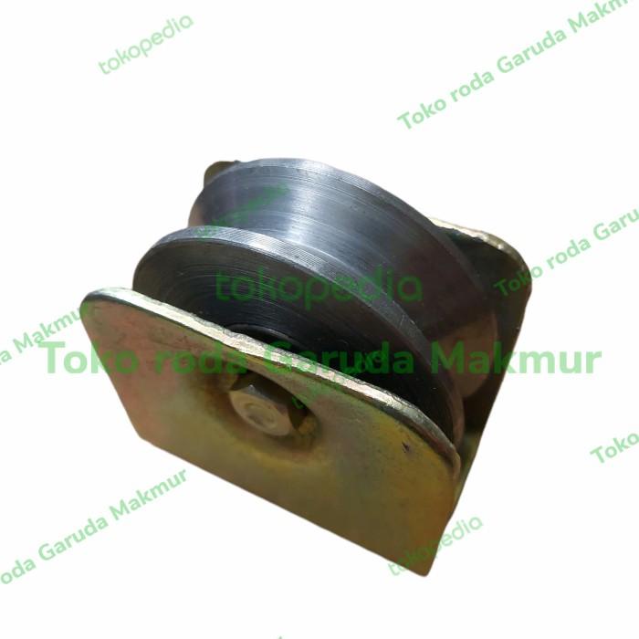 roda pintu geser/ roda pintu pagar/roda pintu gerbang 4inch siku