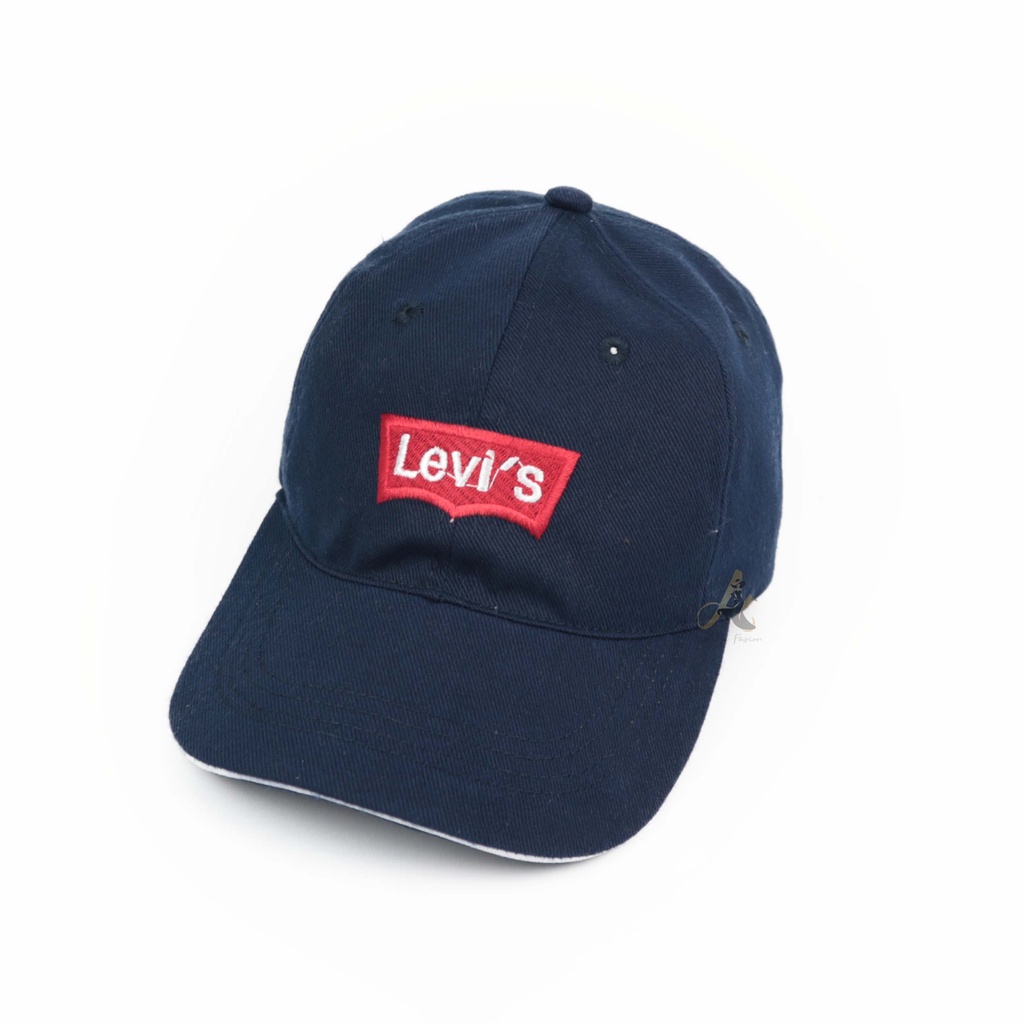 Topi Pria Baseball Lvs bahan rafel/Topi Lvs Dewasa