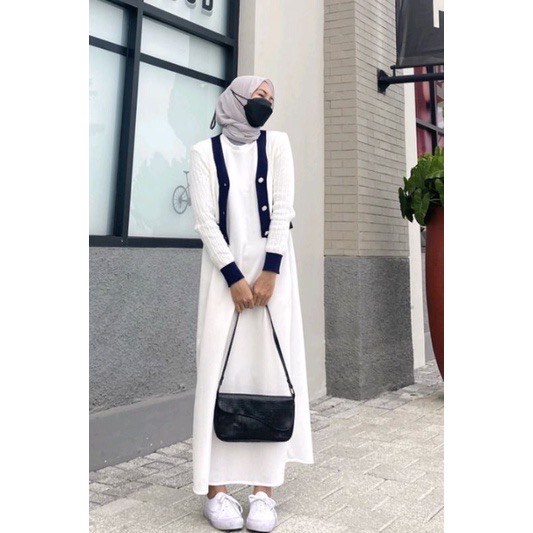 Iner baju rajut/ iner baju rajut tanpa lengan/ gams tanpa lengan