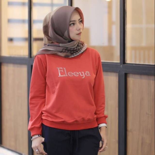 HOODIE WANITA SWEETSHIRT ELEEYA ||  ELEEYA