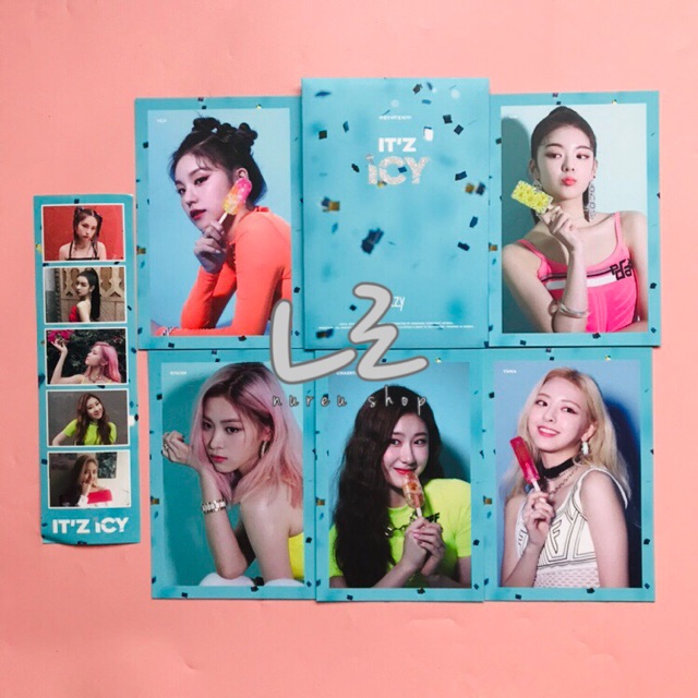 ITZY - IT’z ICY PO Benefit IT’Z ver (Postcard & Sticker)