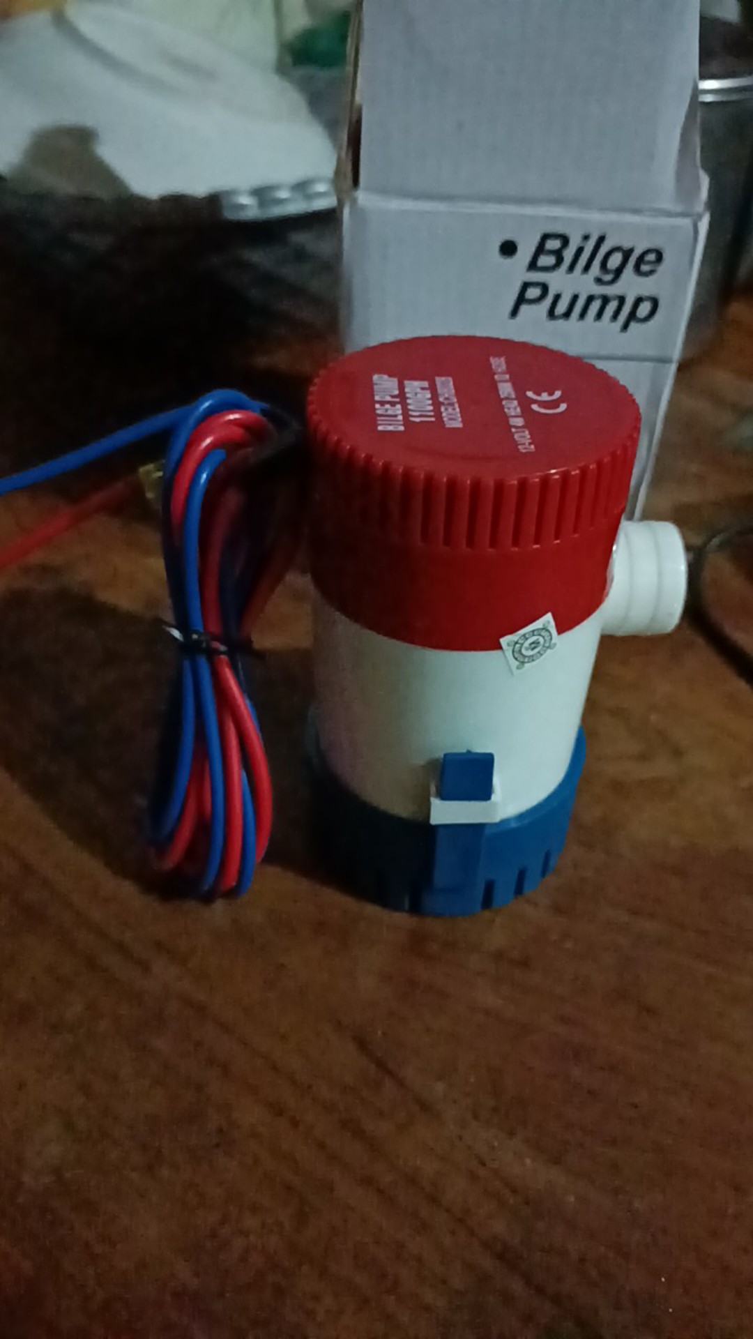 Lebih Istimewa Pompa Air Bilge Original 1100gph Submersible Water Bigel Pump Celup Dc 12v Ori