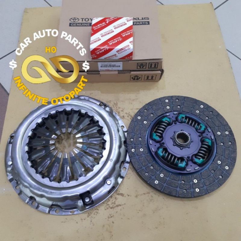 KOPLING SET DEKRUP KAMPAS KOPLING DRAGLAHER HILUX 3.0 3000CC FORTUNER DIESEL ASLI