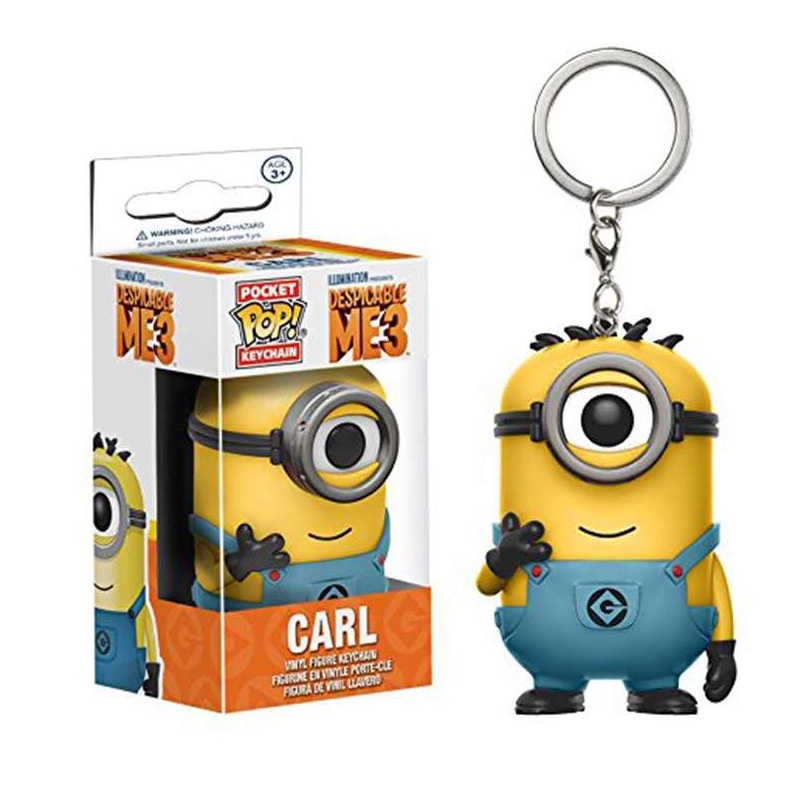 Funko POP Gantungan Kunci Bentuk Boneka Anime Despicable Me 3 Bahan PVC