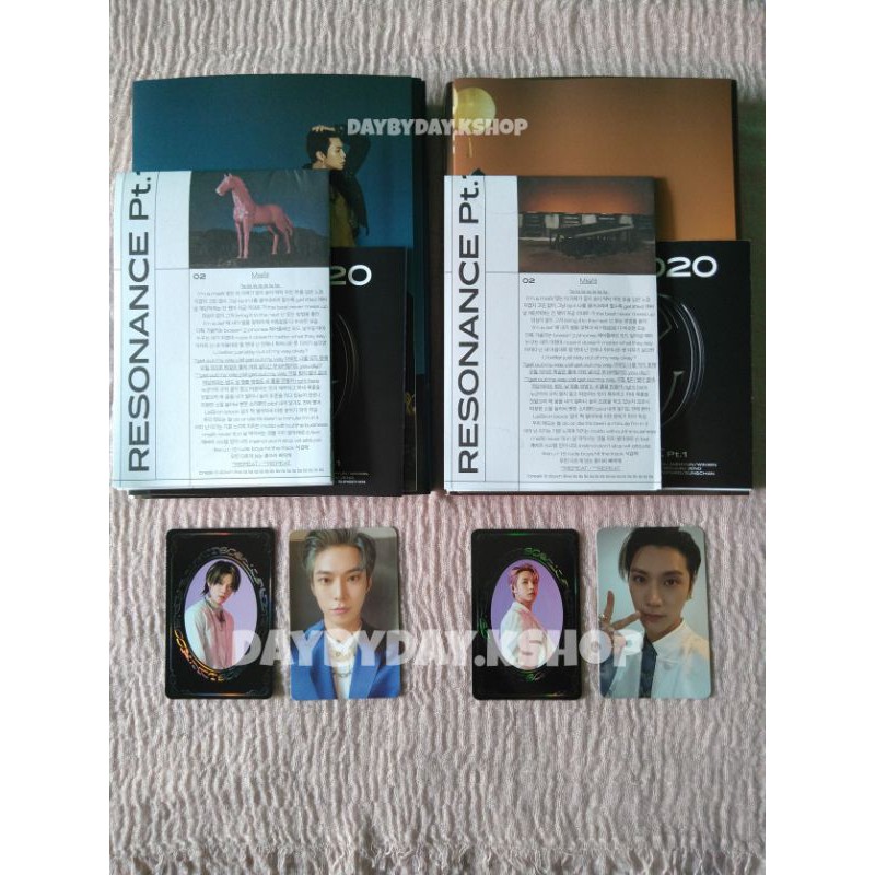 [BACA DESKRIPSI] Album NCT 2020 - Resonance Pt.1 Past & Future PC Doyoung & Ten, YB Yuta & Renjun