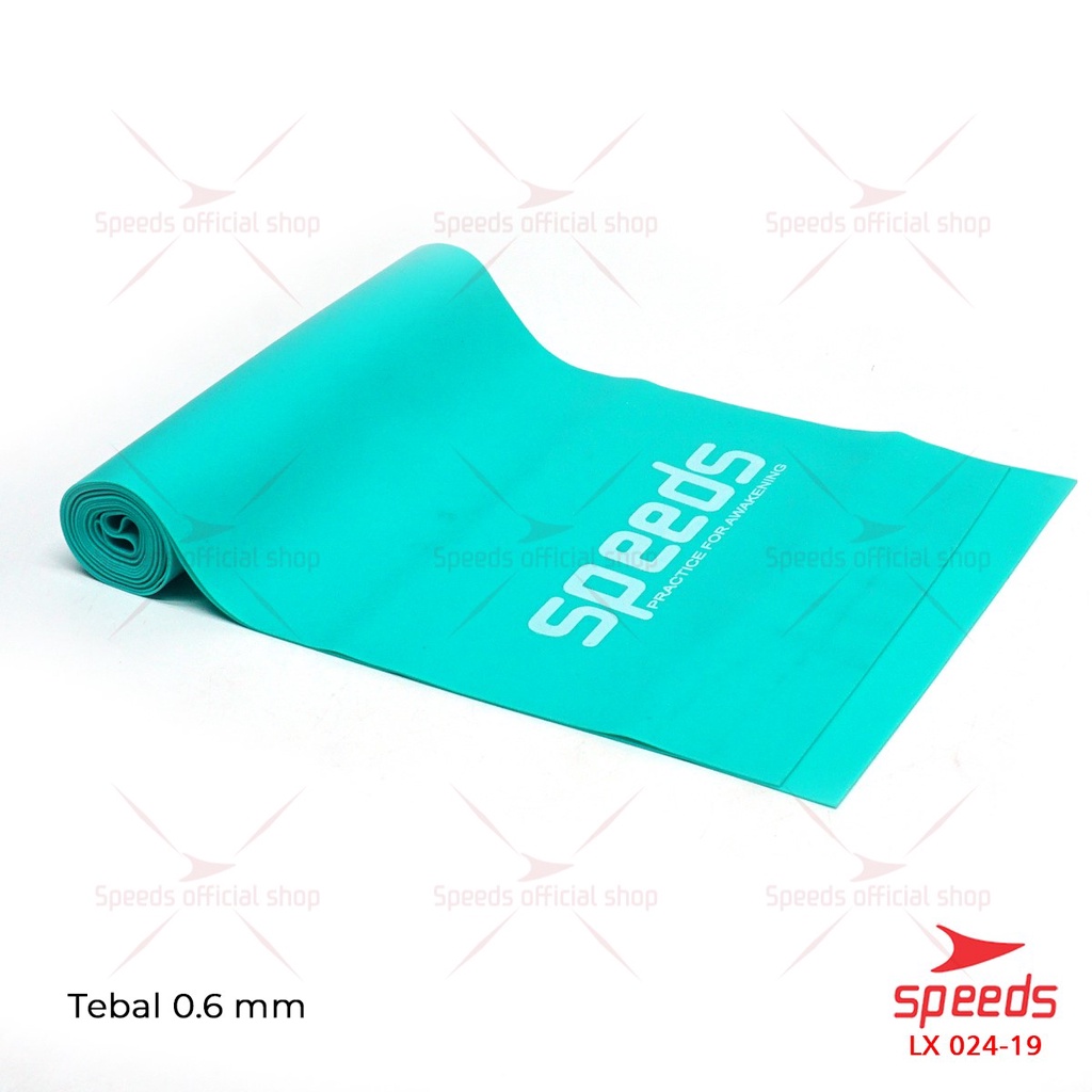 SPEEDS Tali Yoga Hip Bands Resistance Bands Tali Fitness Gym 024-14-024-19 HIJAU 0.6mm