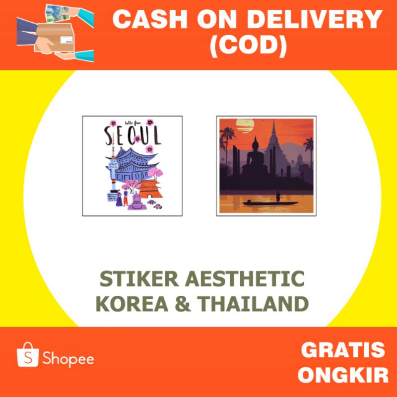STIKER AESTHETIC/ESTETIK KOREA & THAILAND