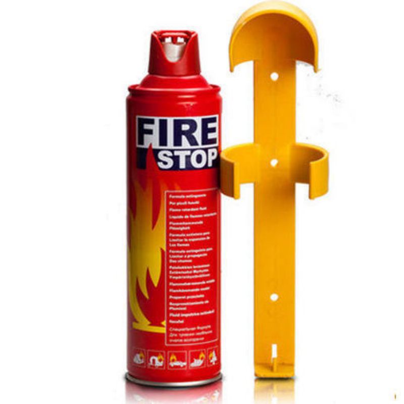 Alat Pemadam Api Kebakaran Mobil Rumah Emergency Fire Stop Firestop 500Ml Pemadam Darurat Portabel