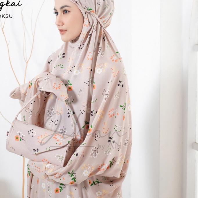 Mukena Terusan Rayon Bali Dewasa Rayon Motif Mukena Geblus Mukena Pocong 