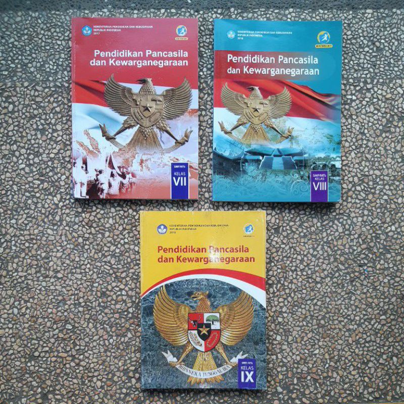 Buku Paket PPKN Pendidikan Pancasila dan Kewarganegaraan Smp Kls 7.8.9 revisi kurikulum 13