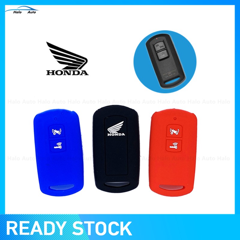 Cover Sarung Silicon Silicon Remote Kunci Mobil Honda Vario 150 click 150i 125i - 2 Buttons