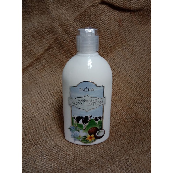 INIKA Whitening Cow Milk Body Lotion/Lotion Badan Susu Sapi 250g