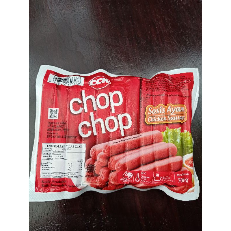 

Chop chop sosis ayam 32pcs