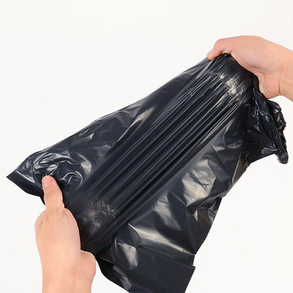 Plastik Polymailer HITAM Packing online shop 100PCS