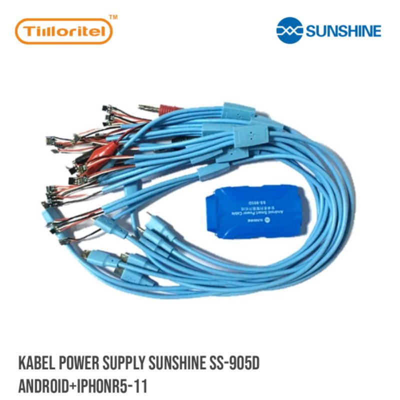 KABEL POWER SUPPLY SUNSHINE SS-905D ANDROID-IPHONE 5-11