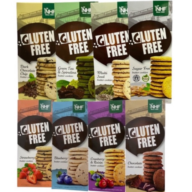 NHF Gluten Free Halal Butter Cookies 180gr Biskuit Bebas Gluten