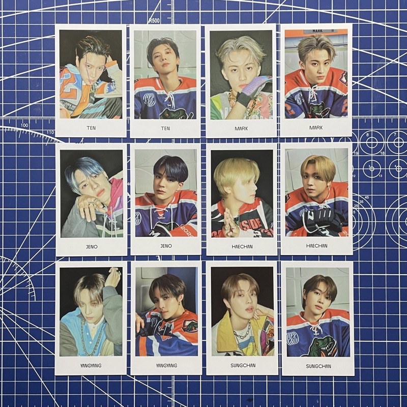90’s love collectbook kolbuk polaroid nct wayv ten mark jeno haechan yangyang sungchan