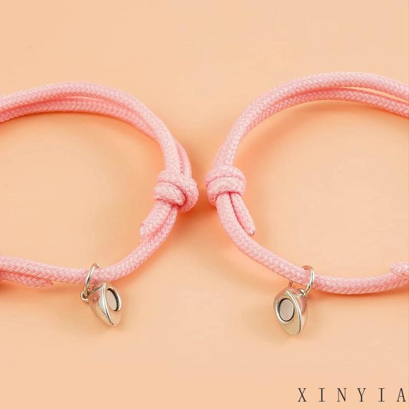 Xia.id Gelang Tangan Anyaman Tali Magnetik Luminous Aksesoris Pria / Wanita