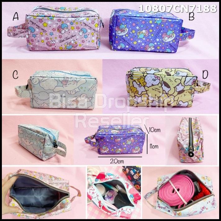 

Tempat Penyimpanan Kotak Box Storage Stationary Pink Biru Ungu 10807