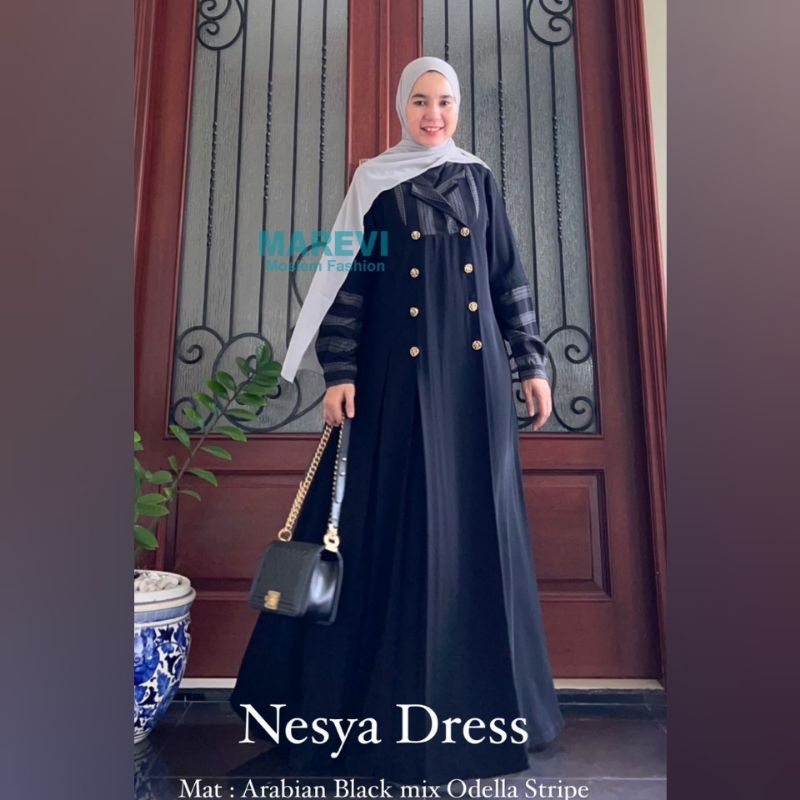 GAMIS NESYA Dress by MAREVI Official ORI #56