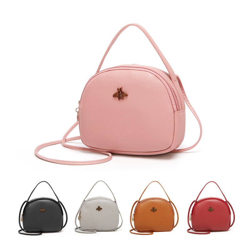 

Herbaay Sling Bag Tas Wanita Bentuk Persegi Dengan Tali Rantai Tas Slempang Santai Tas Bahu