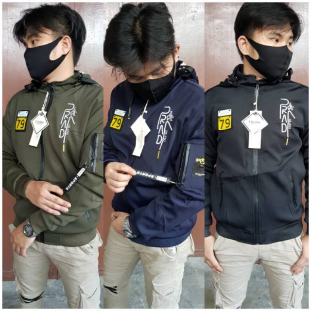 Jaket Pria Distro Terbaru / Jaket Scuba Original / Jaket Outdoor Bulu Import