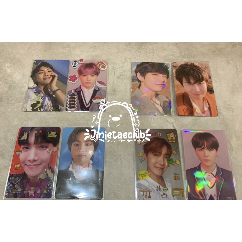 pc bundle bts jinietaeclub • tae tear u, jin cream, yoongi/suga osis
