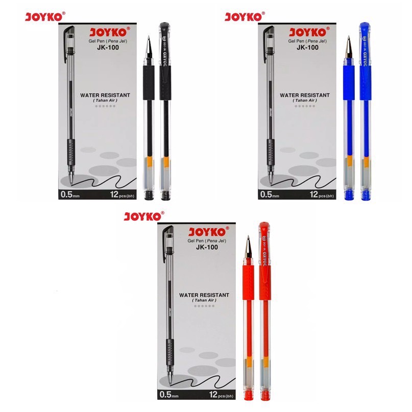 

Joyko Gel Pen Pulpen Pena JK-100 0.5 mm