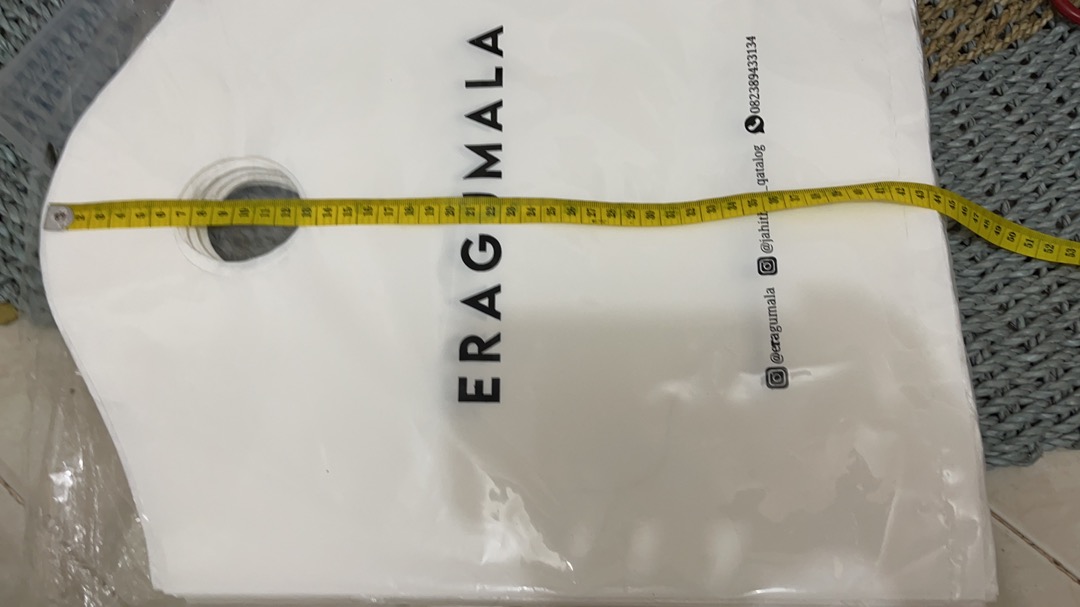 Plastik Sablon / Plastik Plong Gunung Pe Ukur 35x44