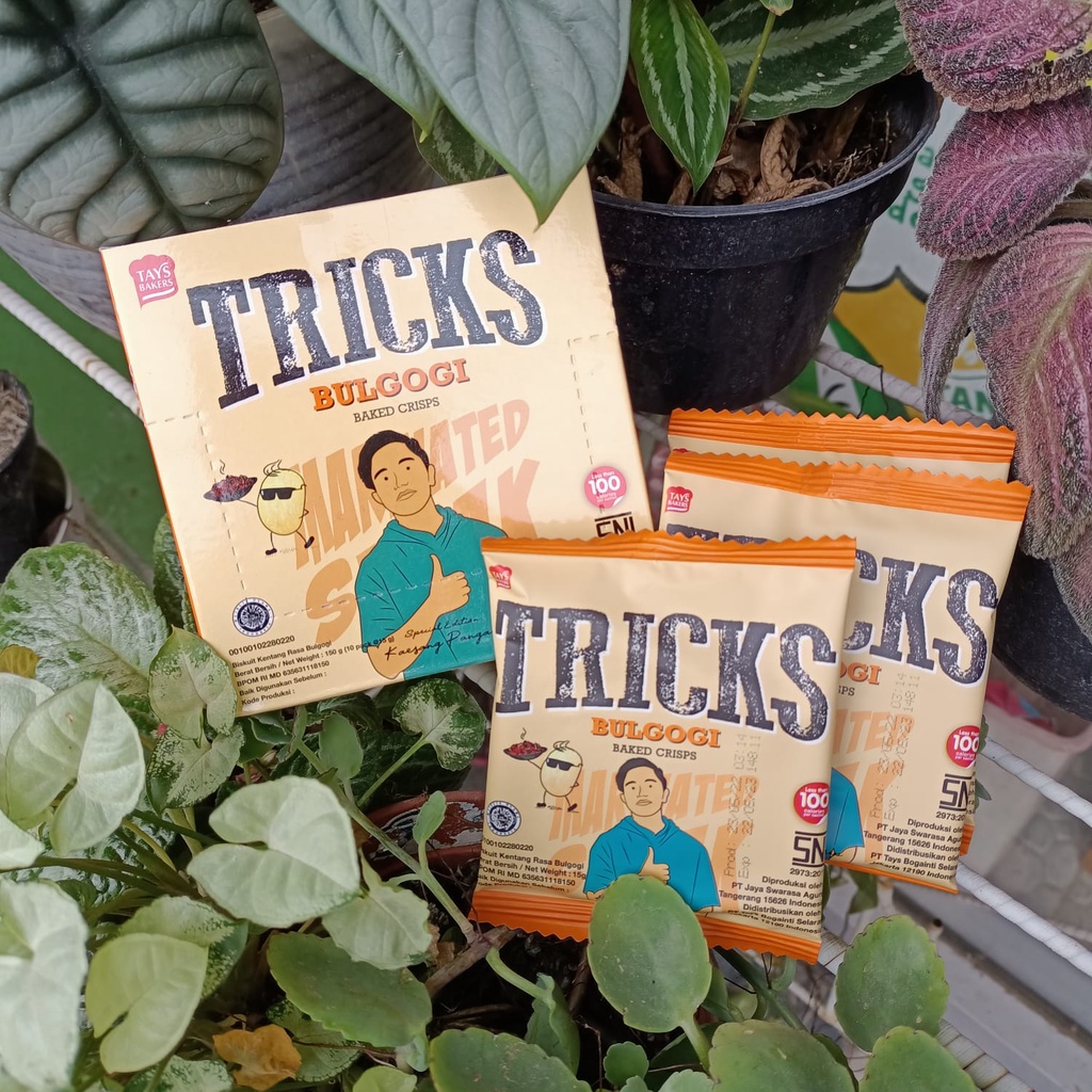 TRICKS BISKUIT CRISPY ISI 10PCS