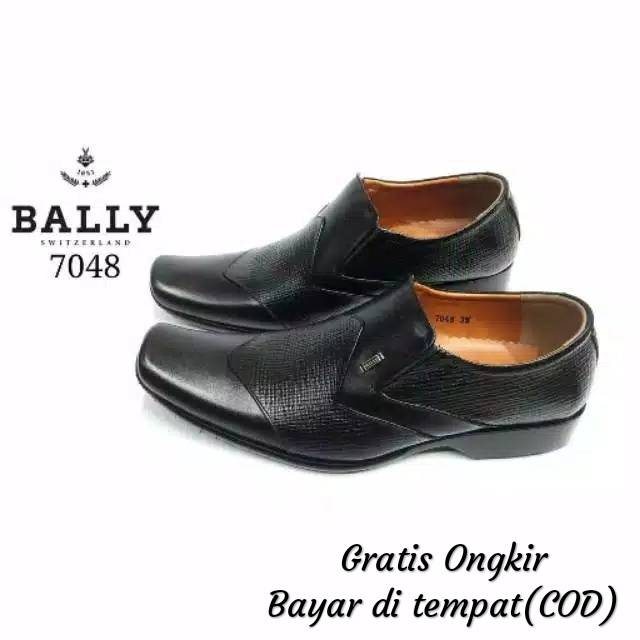 100% original Bally Sepatu Pantofel Kulit  Kerja Pria Murah Formal Kantor Dinas Berkualitas