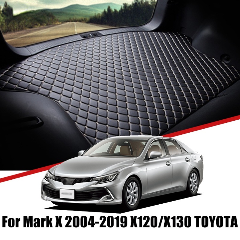 Matras Bagasi Mobil Bahan Kulit Untuk Toyota Mark X 2004 2005 2006 2007 2008 2009 2010-2019