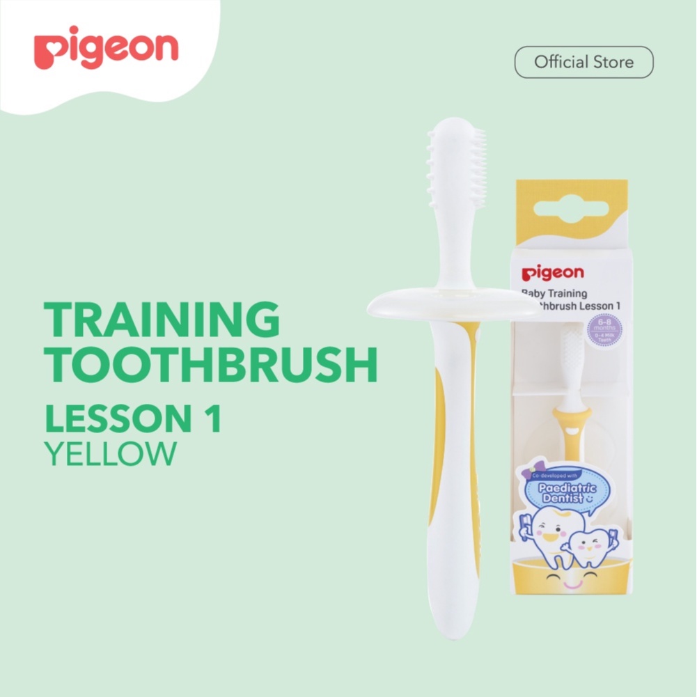 PIGEON TRAINING TOOTHBRUSH LESSONS 1 / 6-8 BULAN