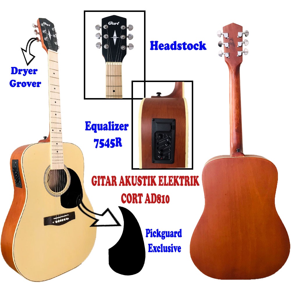 Gitar Cort Akustik Terbaru