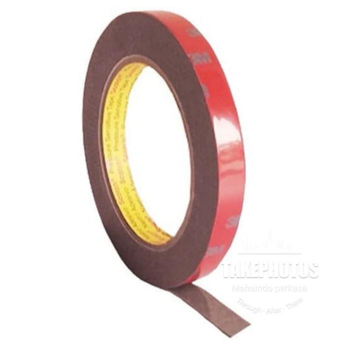 

Monggo] 3M 5666 Acrylic Foam Tape - Double Tape Mobil - Perekat Body 12Mm