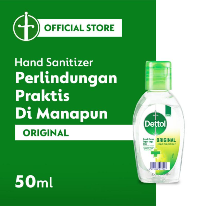 Dettol Hand Sanitizer Original 50 ml