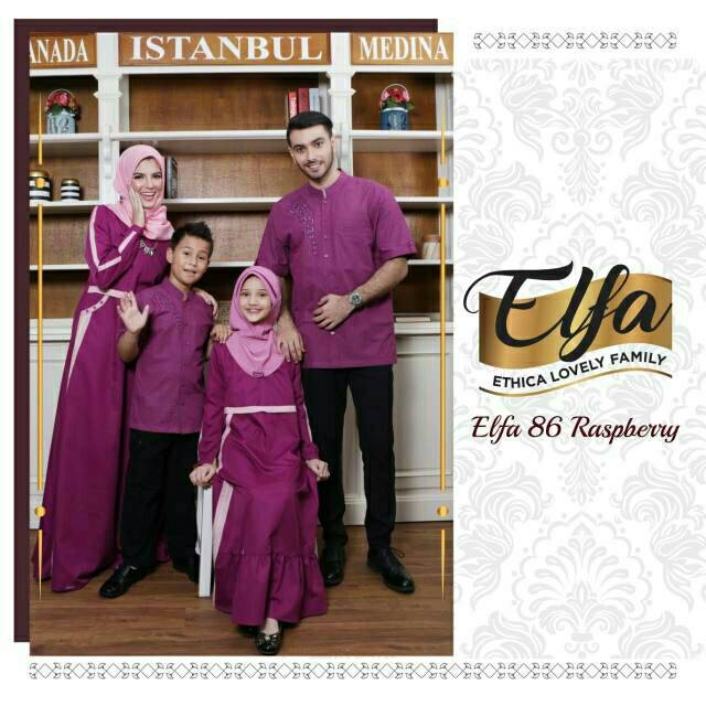Gamis sarimbit Elfa
