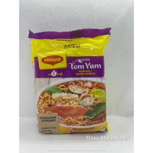 

Mie Malaysia Mi Maggie Noodles Malaysia rasa Tomyam Tom Yam