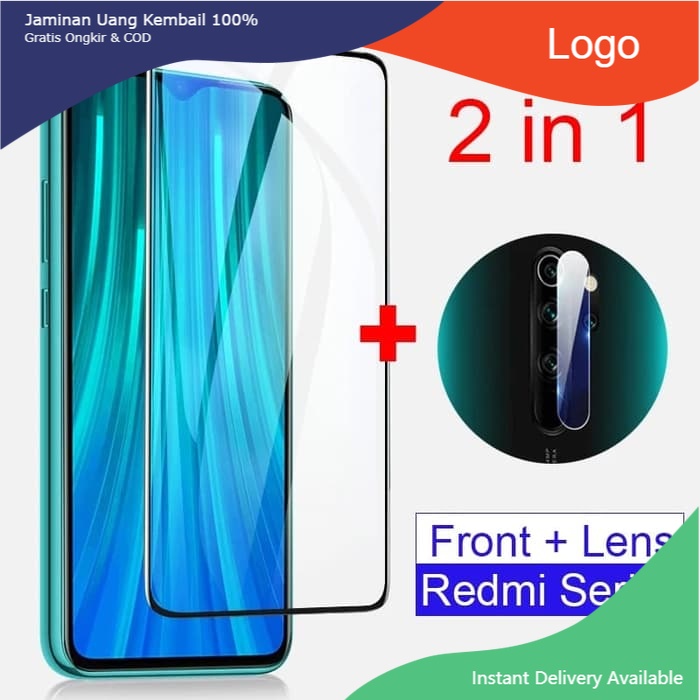 Tempered Glass Redmi Note 8 / Redmi Note 8 Pro / Redmi 9 / Redmi 9 A Paket TG