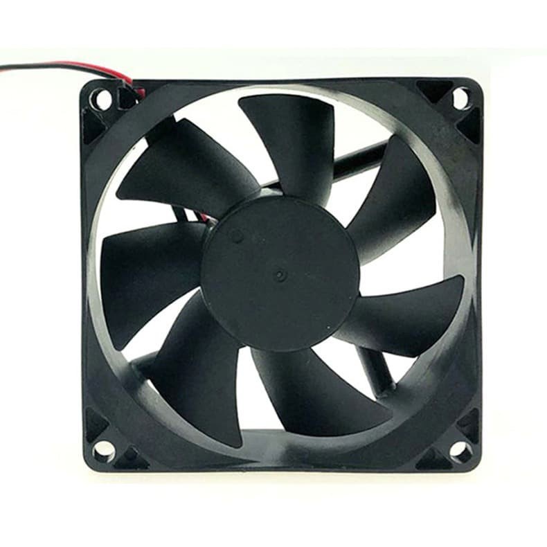 Cooling Fan KIPAS 12V DC Brushless pendingin high speed 8 8x8 cm Bekas