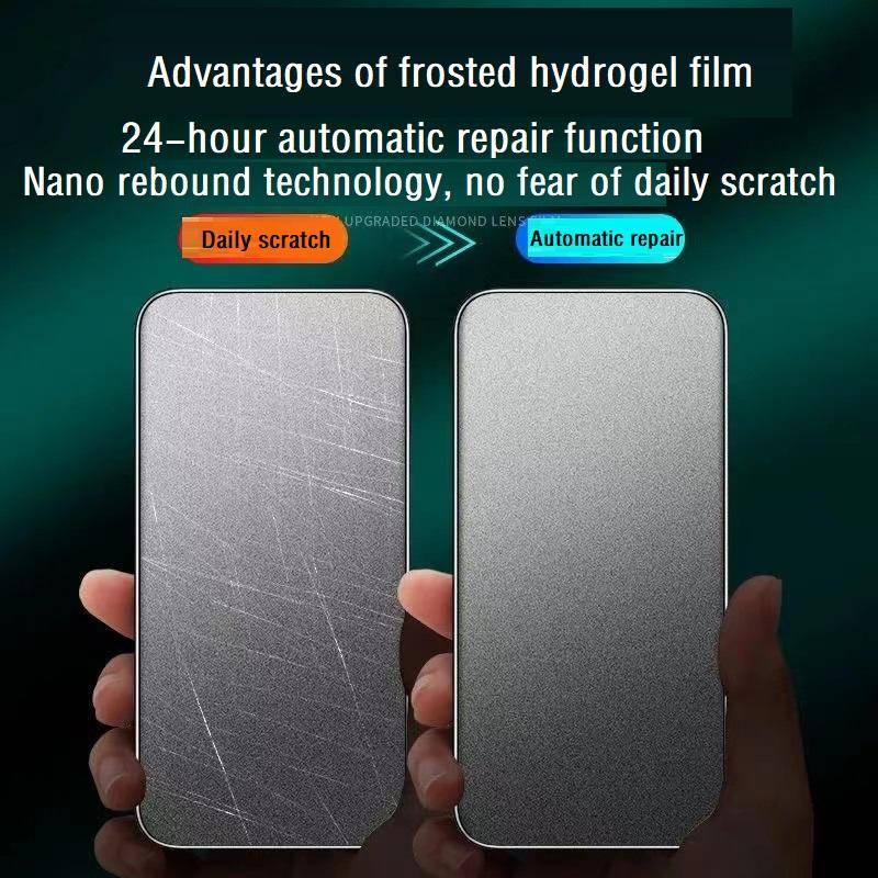 Film Hydrogel Pelindung Layar Depan Belakang Full Cover Matte Untuk iPhone 13 12 11 Pro MAX Mini X XS MAX XR SE 2022 2020 6 6s 7 8 Plus