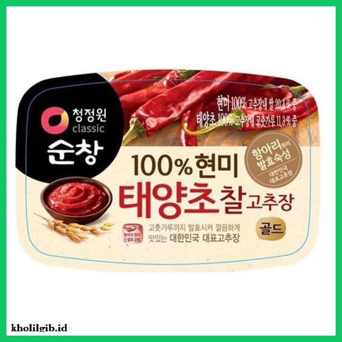 

Aneka-Sambal- Sunchang Gochujang Hot Pepper Paste 1Kg /Pasta Sambal Hot Pepper Korea