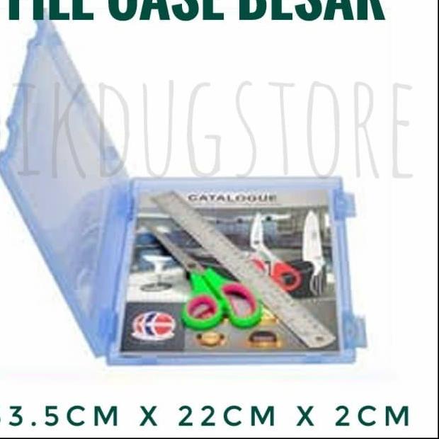 

☜ File Case - Map Plastik - Ukuran Besar Fancy Transparant KOKOO 0605 ✹