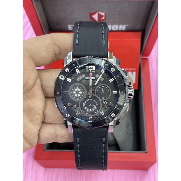 expedition e6402m pria silver ring hitam