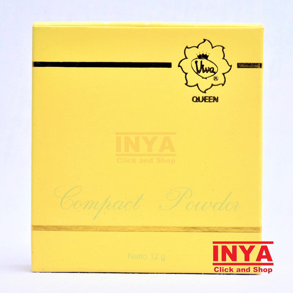 VIVA QUEEN NATURAL COMPACT POWDER 12gr - BEDAK PADAT