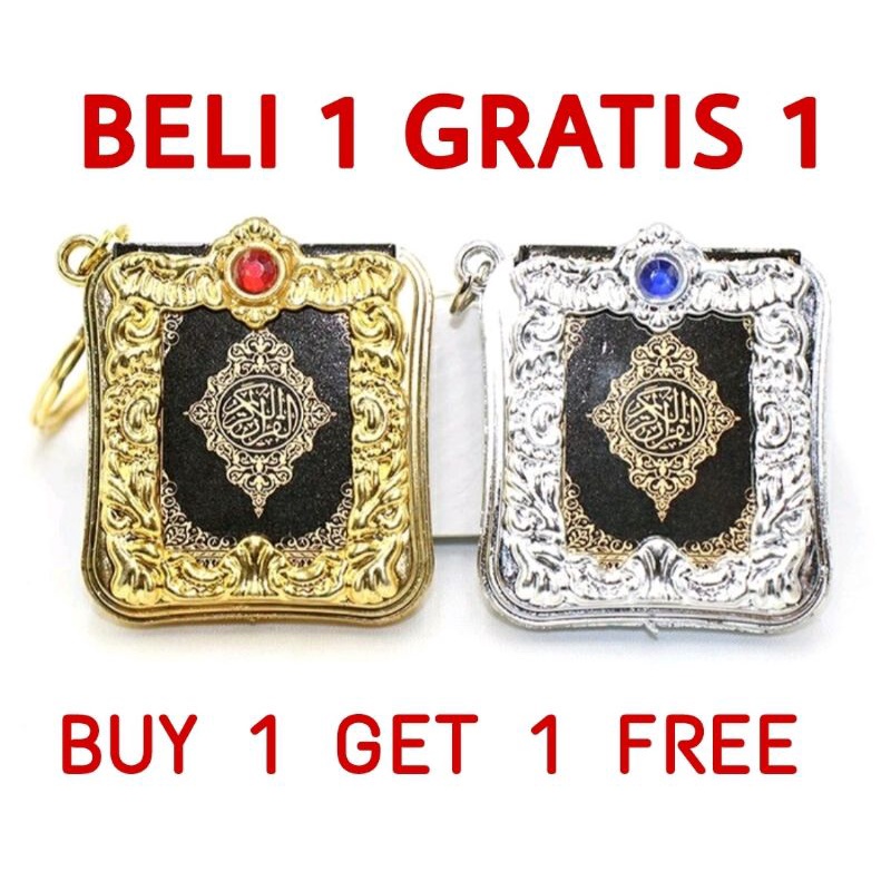 BELI 1 GRATIS 1 | souvenir islami al quran mini stambul